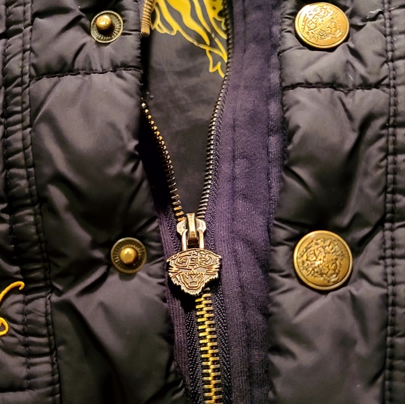 Ed Hardy KILLER black tattoo hoodie/jacket covered in embroidery juvenile szM - Picture 6 of 15